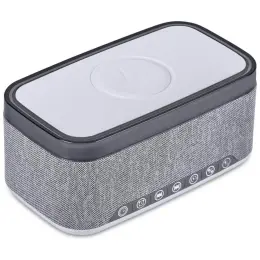 Serendipio Cumberland 10W Bluetooth Speaker Wireless Charger & Clock Front